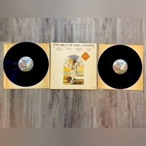 THE BEST OF ROD STEWART-1972/74- double vinyl Lp album set. 12”. 33rpm